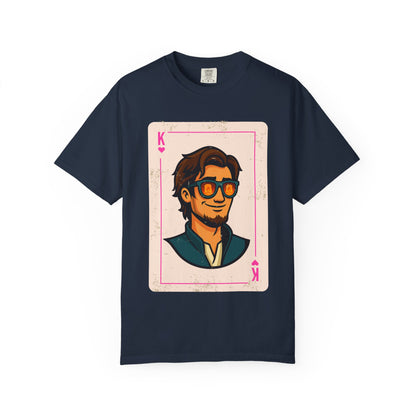 Finn King of Hearts Playing Card Vintage Style Disney Tee