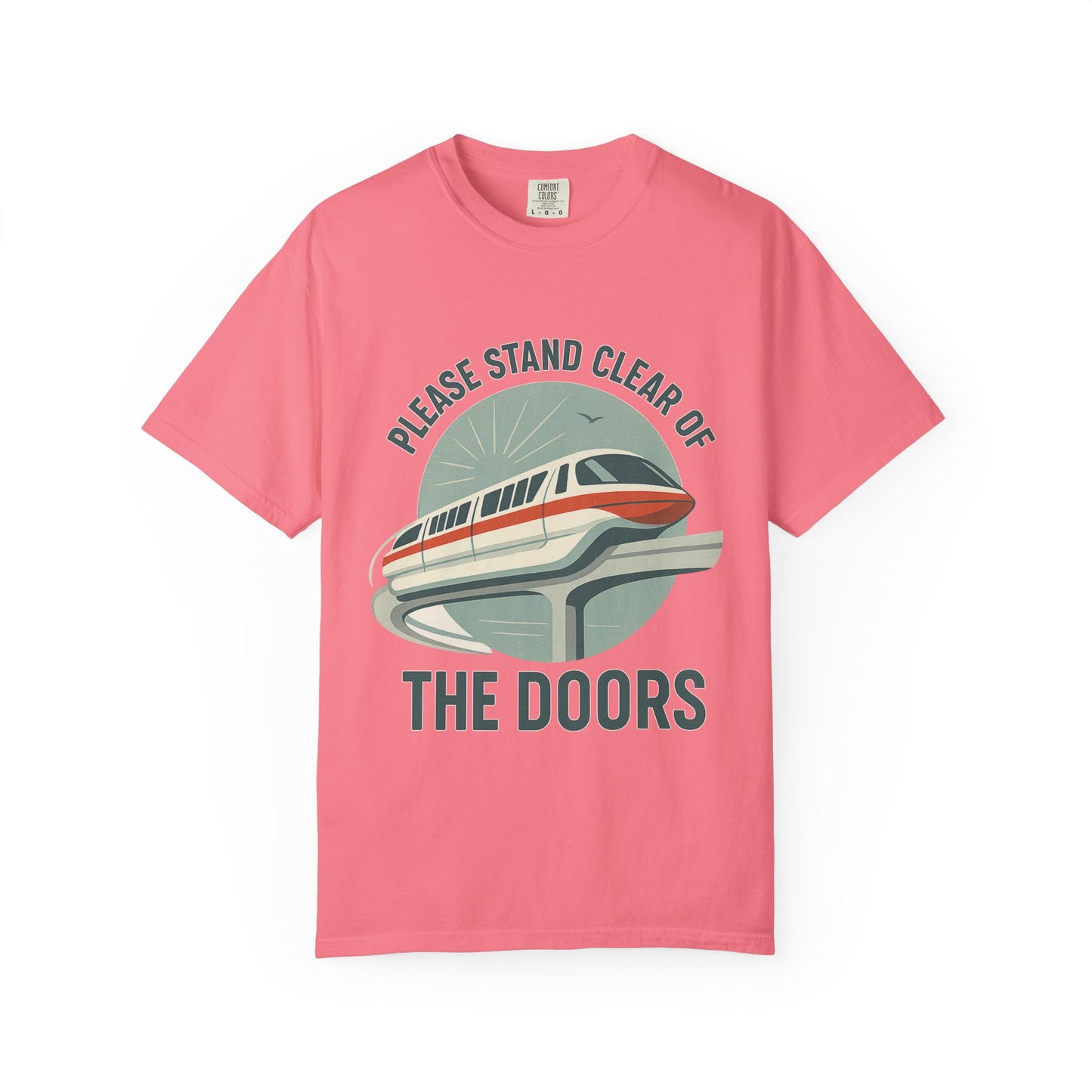 Vintage Disney Monorail T-shirt - Please Stand Clear of the Doors