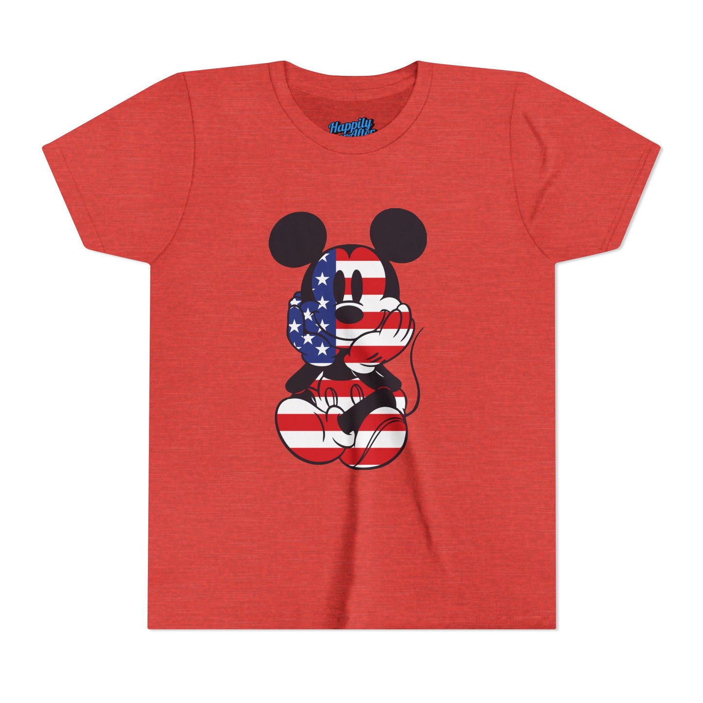 4th of July Americana Mickey Mouse Youth Tee