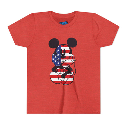 4th of July Americana Mickey Mouse Youth Tee