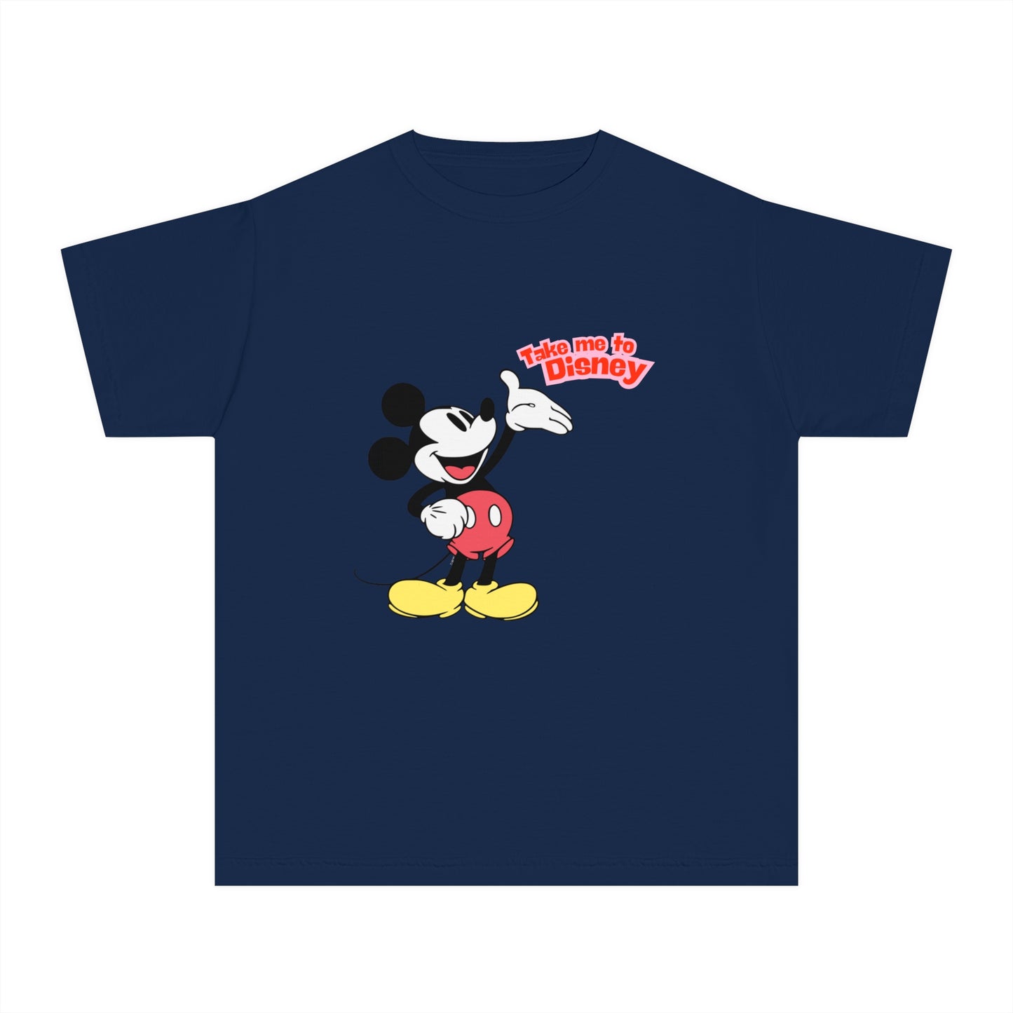 Take Me To Disney Mickey Mouse Tee for Kids