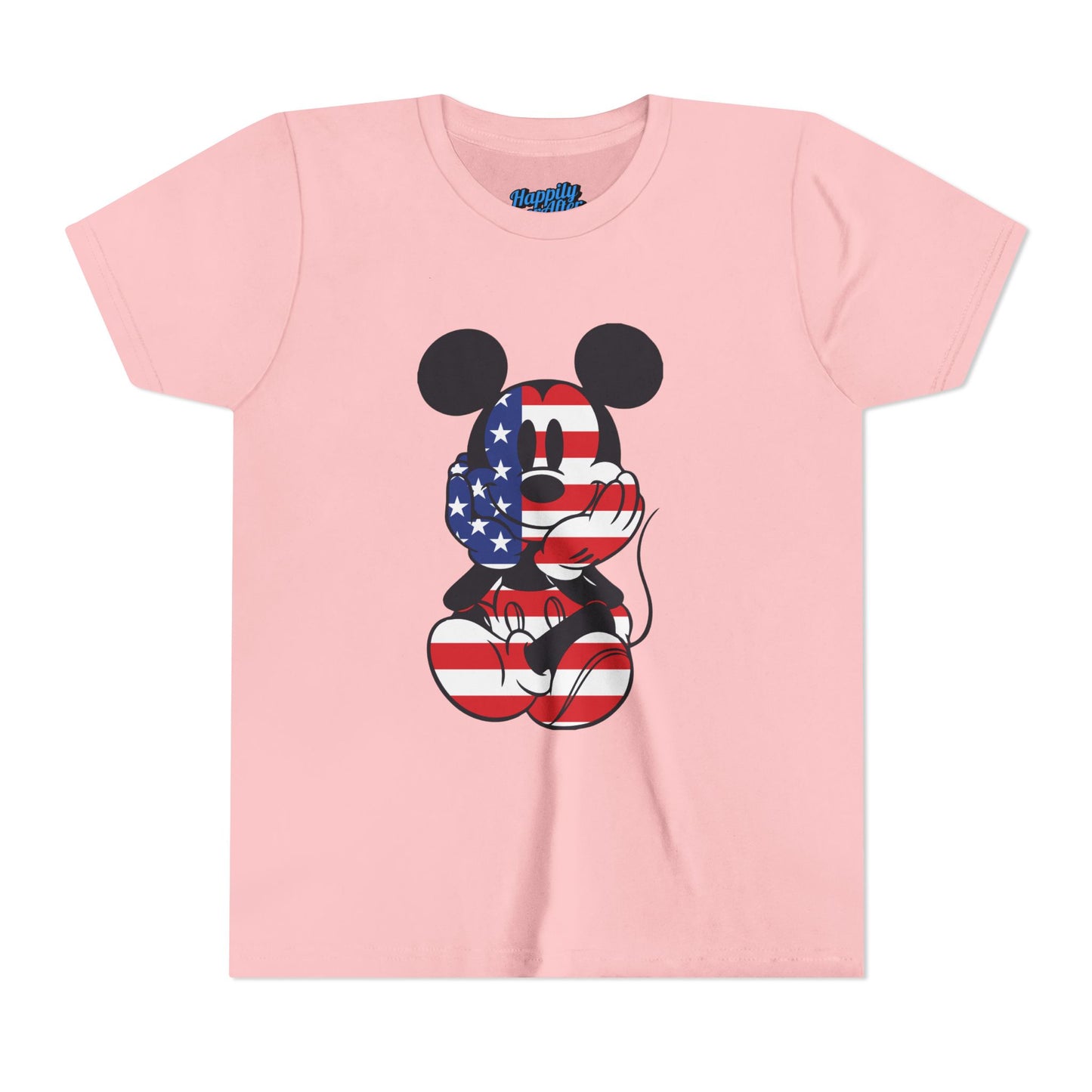 4th of July Americana Mickey Mouse Youth Tee
