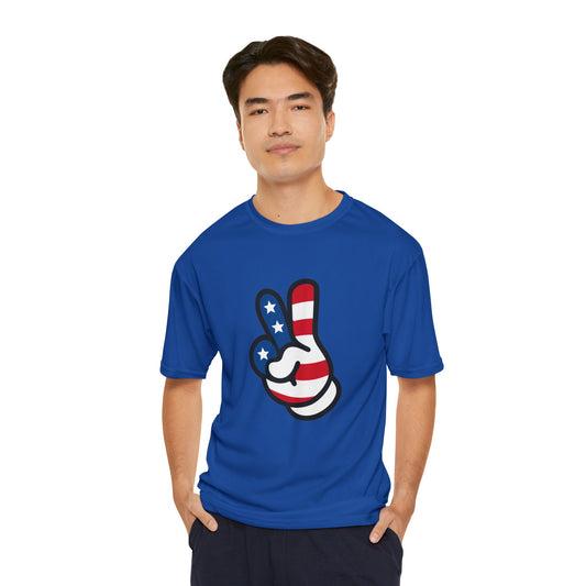 Men's Cool Performance Shirt - 4th of July Disney World Dad Shirt