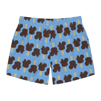Men's Swim Trunks - Mickey Ice Cream Bar