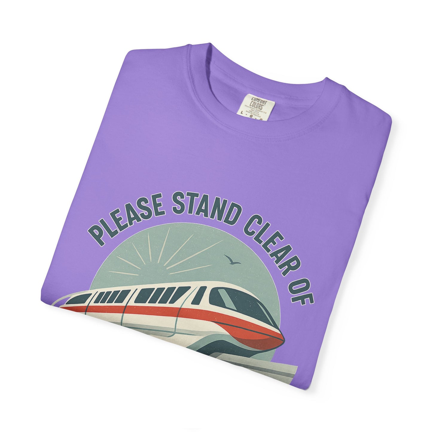 Vintage Disney Monorail T-shirt - Please Stand Clear of the Doors