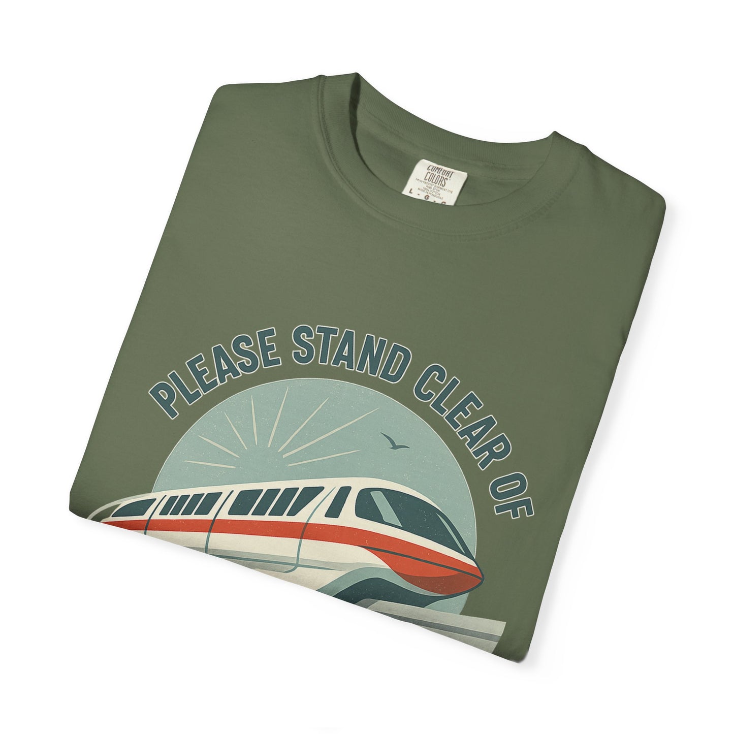 Vintage Disney Monorail T-shirt - Please Stand Clear of the Doors