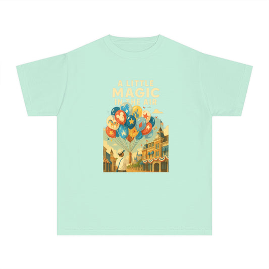 Youth Midweight Tee with Magical Balloon Design - Disney Inspired