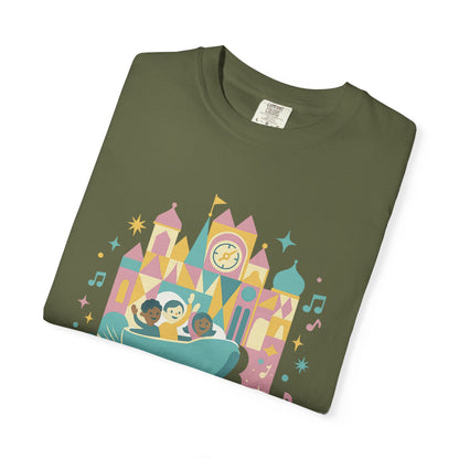 The Happiest Voyage T-shirt, Unisex Garment-Dyed Tee, Disney Inspired Apparel