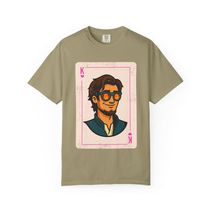 Finn King of Hearts Playing Card Vintage Style Disney Tee