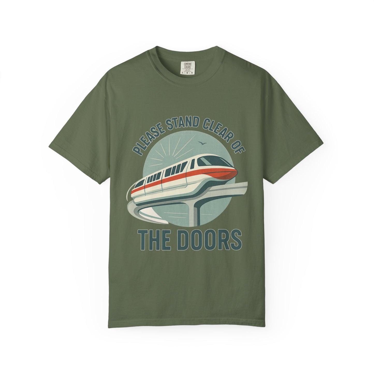 Vintage Disney Monorail T-shirt - Please Stand Clear of the Doors