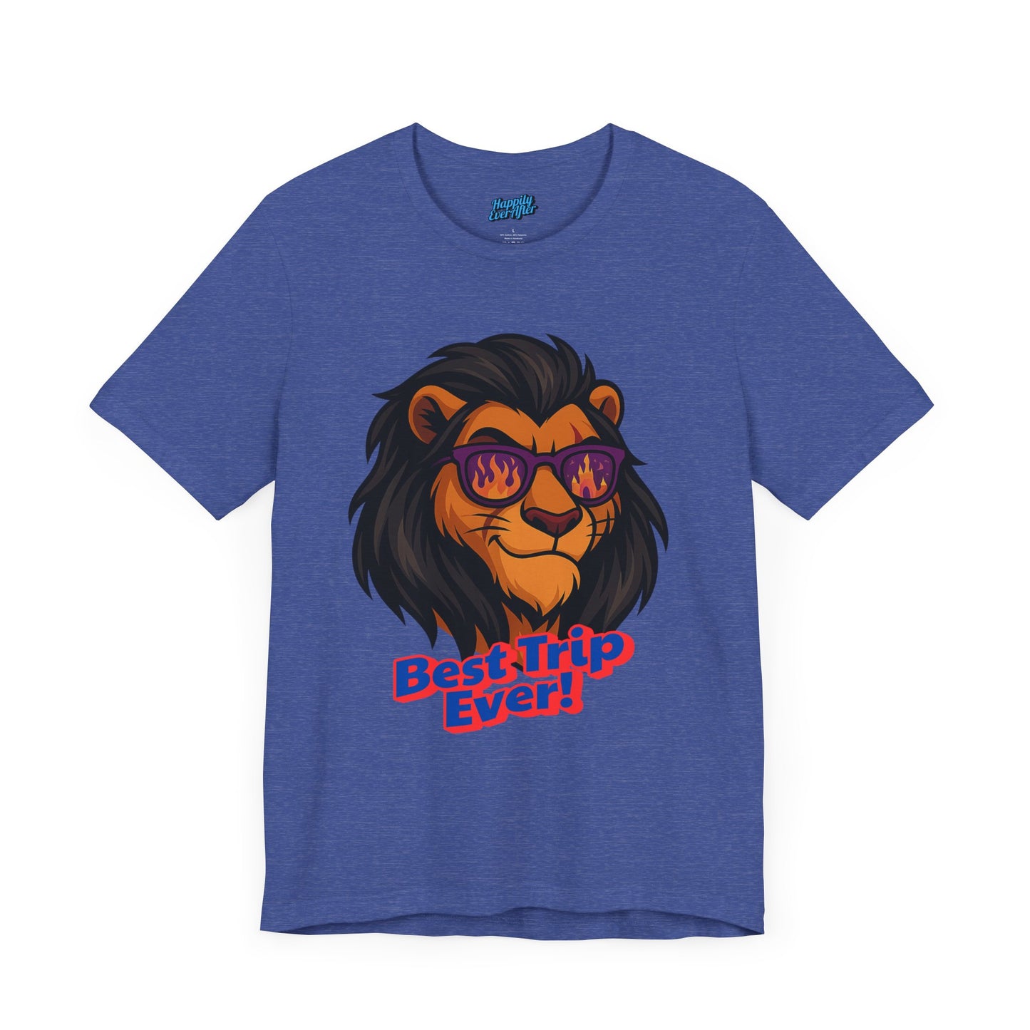 Bella + Canvas Disney T-Shirt Scar Sunglasses Best Trip Ever Collection Disney Tee
