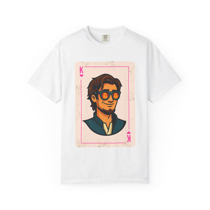 Finn King of Hearts Playing Card Vintage Style Disney Tee