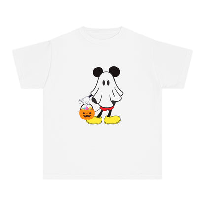 Disney Ghost Mickey Mouse Halloween Shirt for Kids