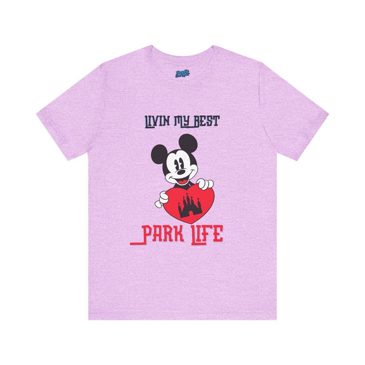 Disney Livin My Best Park Life Tee