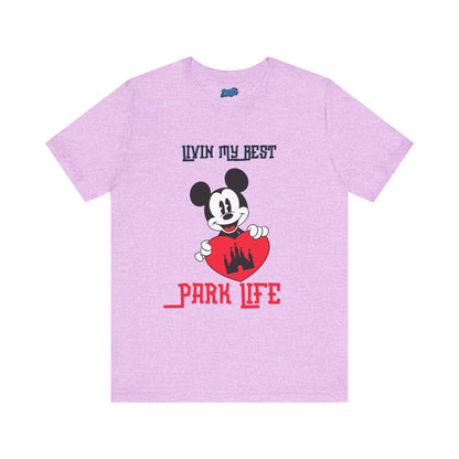 Disney Livin My Best Park Life Tee