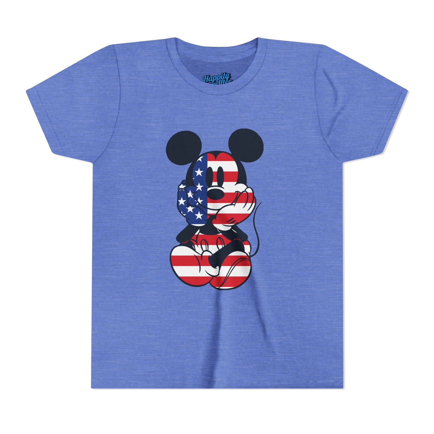 4th of July Americana Mickey Mouse Youth Tee