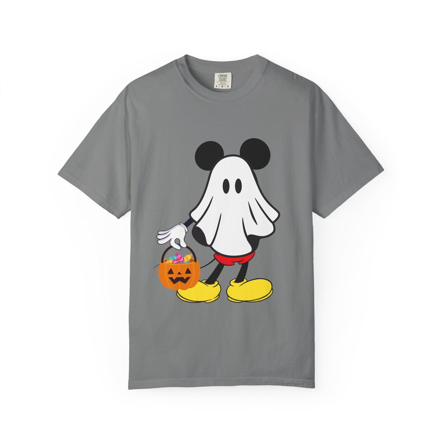 Men's Mickey Mouse Ghost T-shirt - Halloween Disney Trip Tee