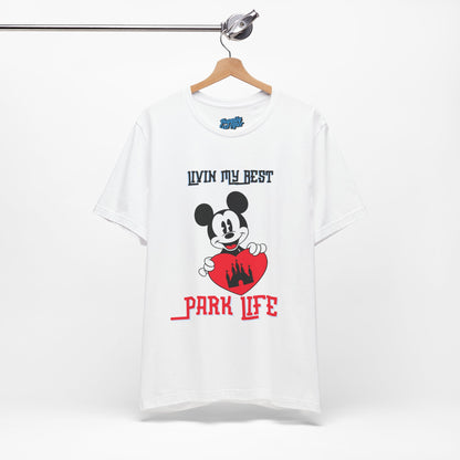 Disney Livin My Best Park Life Tee