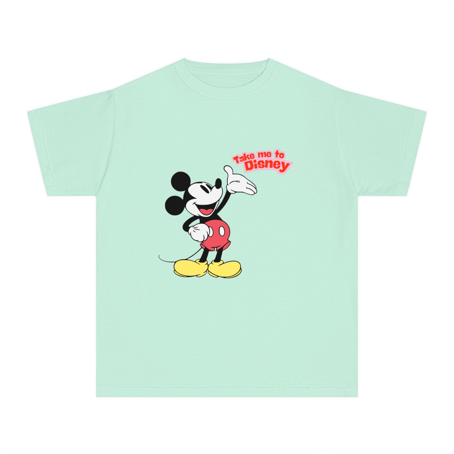 Take Me To Disney Mickey Mouse Tee for Kids