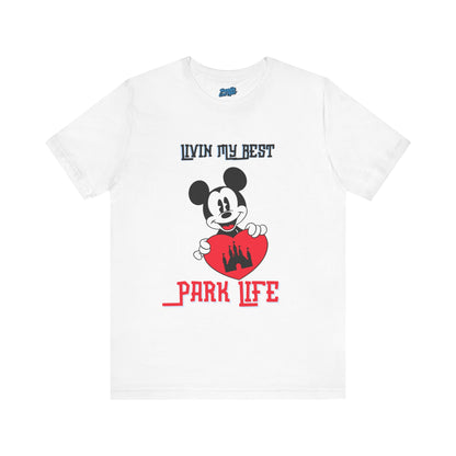 Men's Disney Livin My Best Park Life Tee
